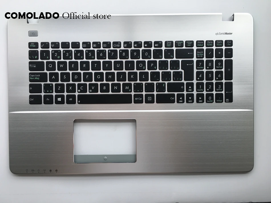 CF Canada-French Keyboard For ASUS X750 X750J X750JA X750JB X750JN X750VB Top Cover Upper Case Palmrest keyboard CF Layout