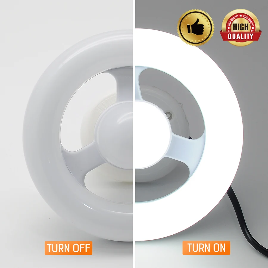 High Brightness AC220V Super Bright LED UFO Flat Light Energy Saving Lamp E27 Bulb12W for Home Lighting | Лампы и освещение