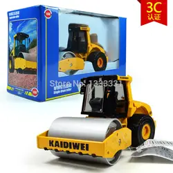 KaiDiWei высокого качества сплав инженерной модель автомобиля оптовая продажа детской машинки каток ролик 1:50 похож на SIKU стиль