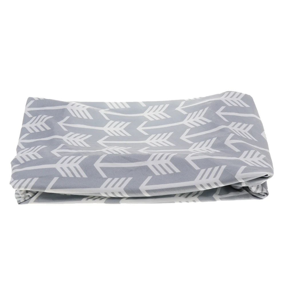 2Pieces Baby Changing Table Pad Contoured Diaper Change Cushion Nursery Perfect for Infant & Waterproof 