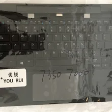 yourui Original Docking keyboard for 13.3 inch Dell Latitude 13 7000 7350 tablet pc for Dell Latitude 13 7000 7350 keyboard