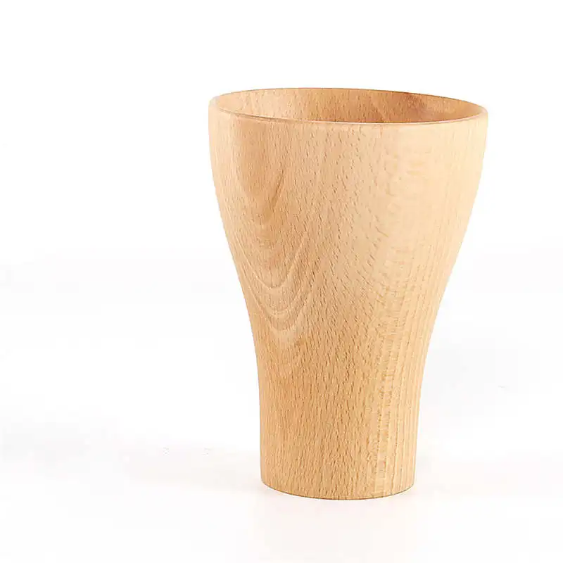 Новая японская Ложка деревянная кофейная чашка термальное кофейное чайное пиво, сок кружка для молока деревянная чашка примитивная детская кухонная мебель cup19feb1
