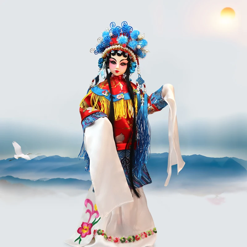 30 см Bjd 1/6 ручная работа Китайская Пекинская опера кукла HUADAN 14 шарнирная экшн для