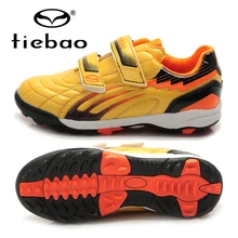 TIEBAO Professionnel Garçons Football Crampons Chaussures TF Gazon Semelles Football Football Chaussures Dur Cour Baskets Baskets de Football Bottes