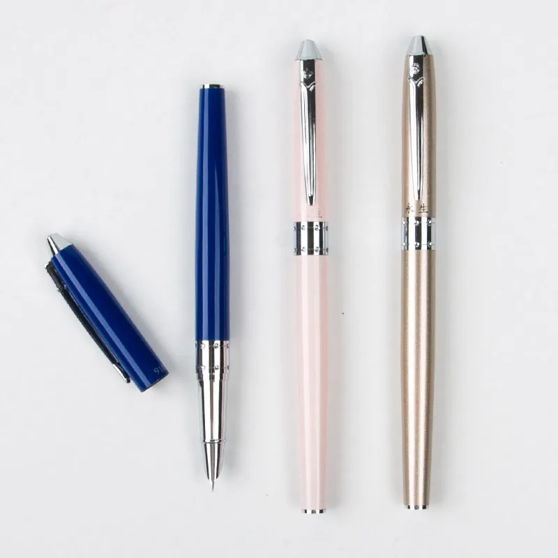 

NOBLE JINHAO Y3 WINE ROSEWOOD AND SILVER MEDIUM NIB FOUNTAIN PEN