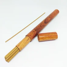 20 г палочки с благовониями из сандала в деревянной коробке Refresh Аутентичные дикие натуральные благовония палочки полыни линия палочка благовоний s