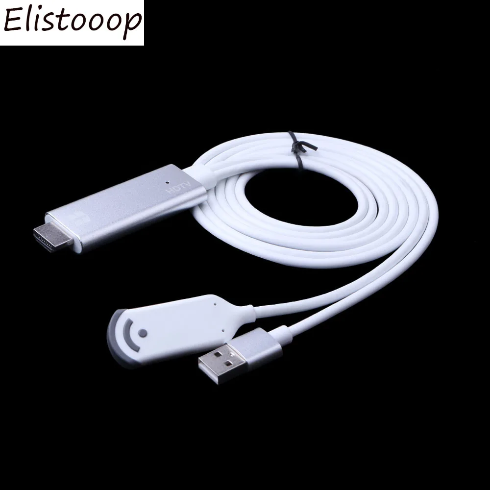 2 4G WIFI экран приемник телефонный HDMI кабель 1080p для iPhone 6/6S/6 plus/7/7plus iPad Android Windows HDTV