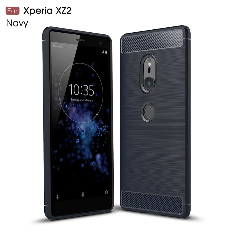brushed silicone case sony xperia xz2 (16)