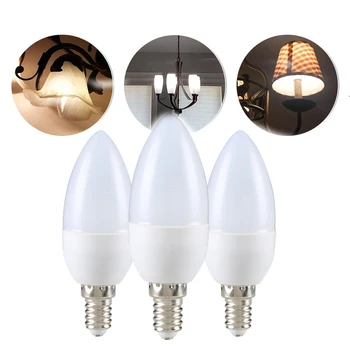 

E14 Led Bulb 220V Candle Bulbs Energy Saving Lamp Lights 3W 5W 7W Leds Chandelier Light Spotlight Bombilla for Home Decoration