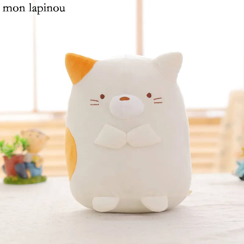 Sumikko Gurashi плюшевые игрушки японского аниме Био Угловой мягкая подушка кошки и динозавра Медведь детские игрушки детские мягкие куклы подарок на день рождения