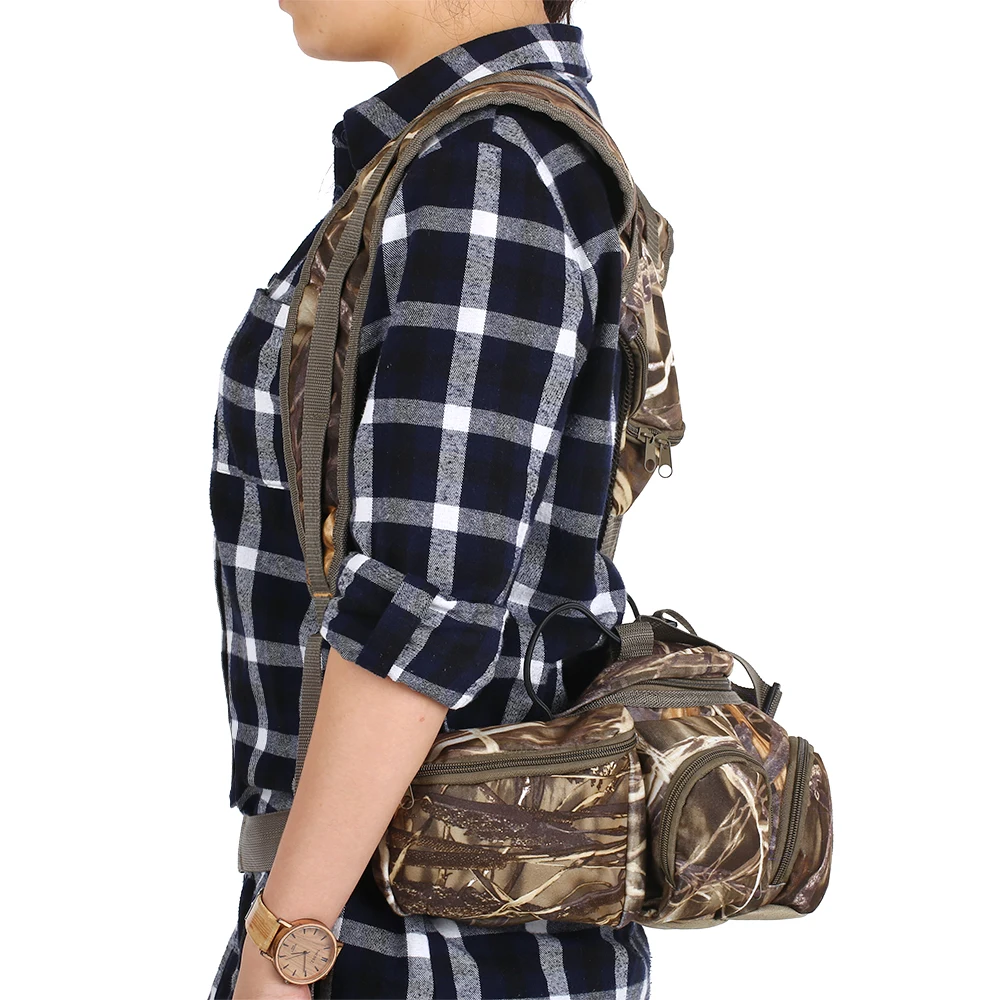 Multifunctional Camping Bags Climbing Camouflage Bag for Outdoor Hiking Fishing Camping Sports Hunting Fanny Pack