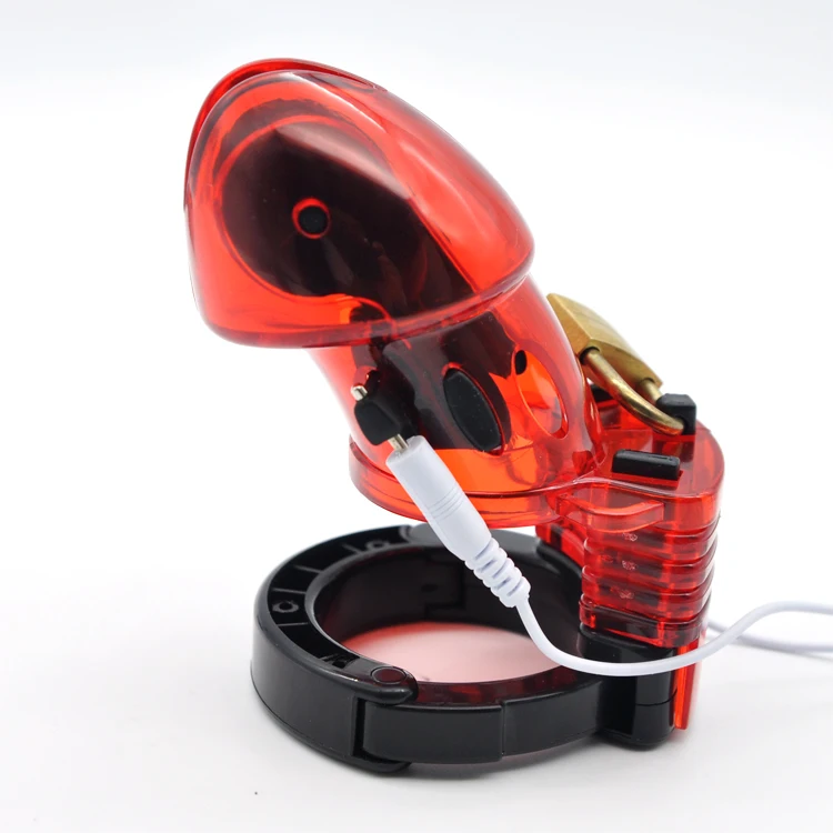 Sissy Trainer Eletro Shock Chastity Device Sissy Trainer Eletro Shock Chastity Device