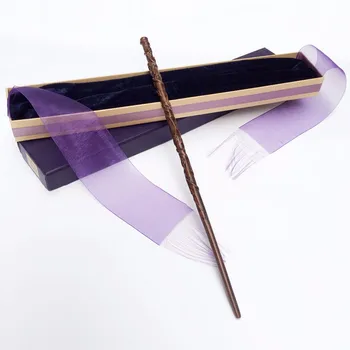 

Colsplay New Arrive Metal/Iron Core Hermione Granger Wand/ ha Magic Magical Wand/ Elegant Ribbon Gift Box Packing