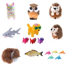素敵なアルパカサメフクロウハリネズミぬいぐるみ人形動物ぬいぐるみ人形ソフトぬいぐるみイルカ犬キツネ子供の誕生日ギフト(China)