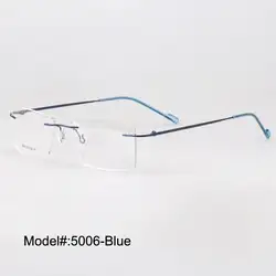 Магия Jing оправы памяти металлических петлях RX оправы рецепту очки близорукость очки, очки для мужчин 5006