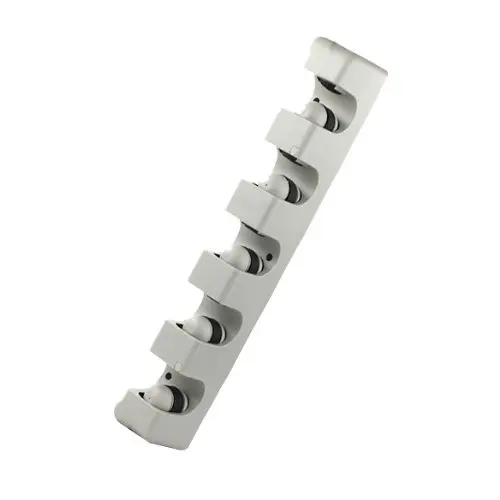 

5 Position Kitchen Storage Mop Broom Organizer MOP & BROOM HOLDER Wall Mounted