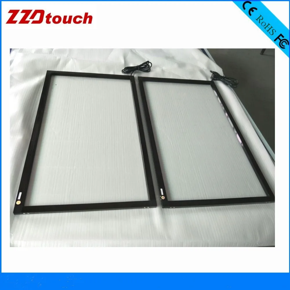 Shenzhen factory ZZDTOUCH 50 дюймов инфракрасная сенсорная рамка ir сенсорный набор сенсоров 10