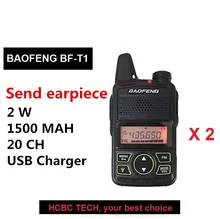2PCS Baofeng Mini T1 UHF Radio BF-T1 Two Way Radio Ham Radio Transceiver FM CB Radio For Hotel Restaurant Barber 2PCS Baofeng Mini T1 UHF Radio BF-T1 Two Way Radio Ham Radio Transceiver FM CB Radio For Hotel Restaurant Barber