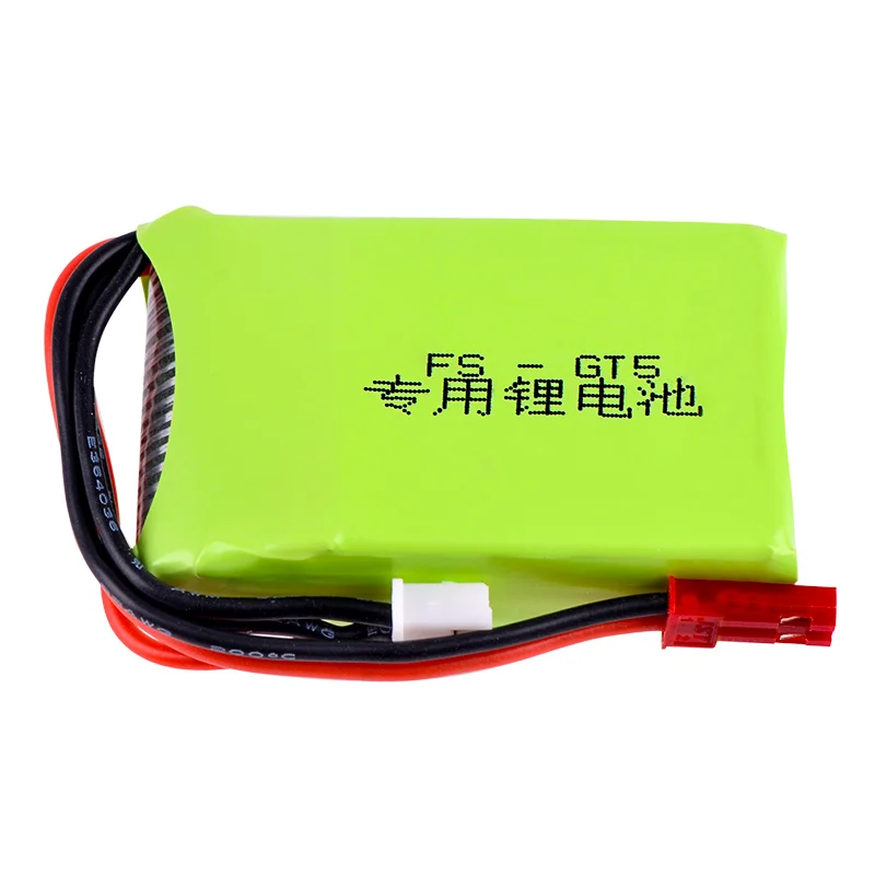 Rc Lipo батарея 7 4 v 1500mah 2S для Flysky FS GT5 2 4G 6CH передатчик RC автомобиля лодки|Детали и
