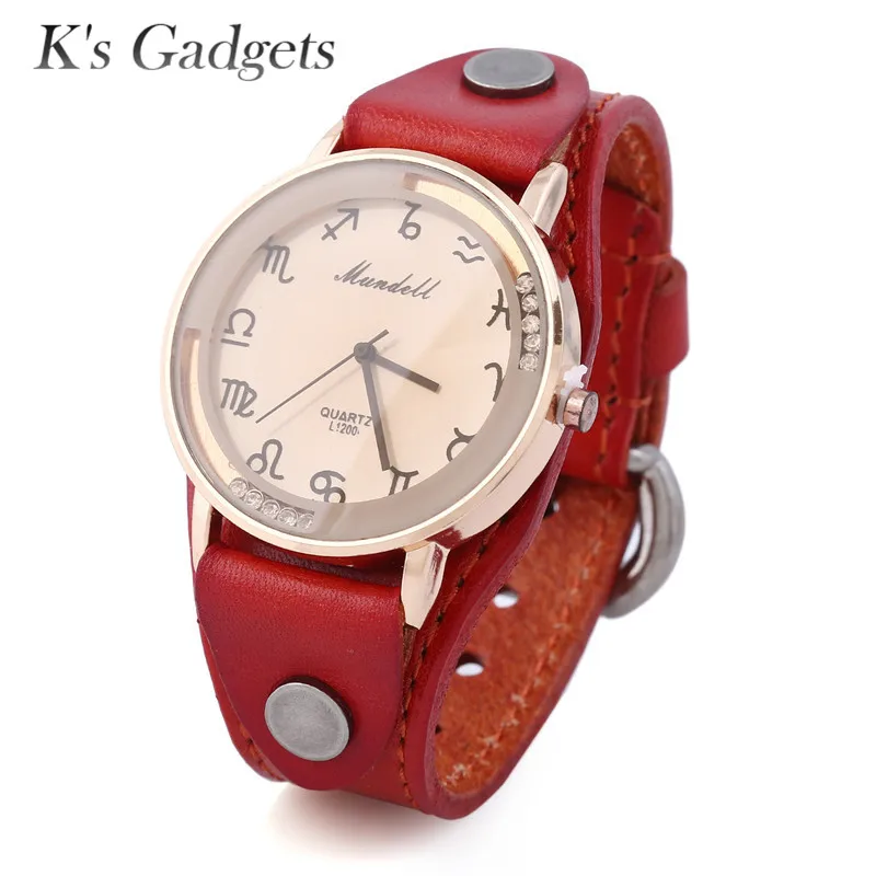 

K'S Gadgets Pure Leather Eiffel Tower Watch Casual Women Men Quartz Wristwatches Clock Montre Femme Rose Gold Watch