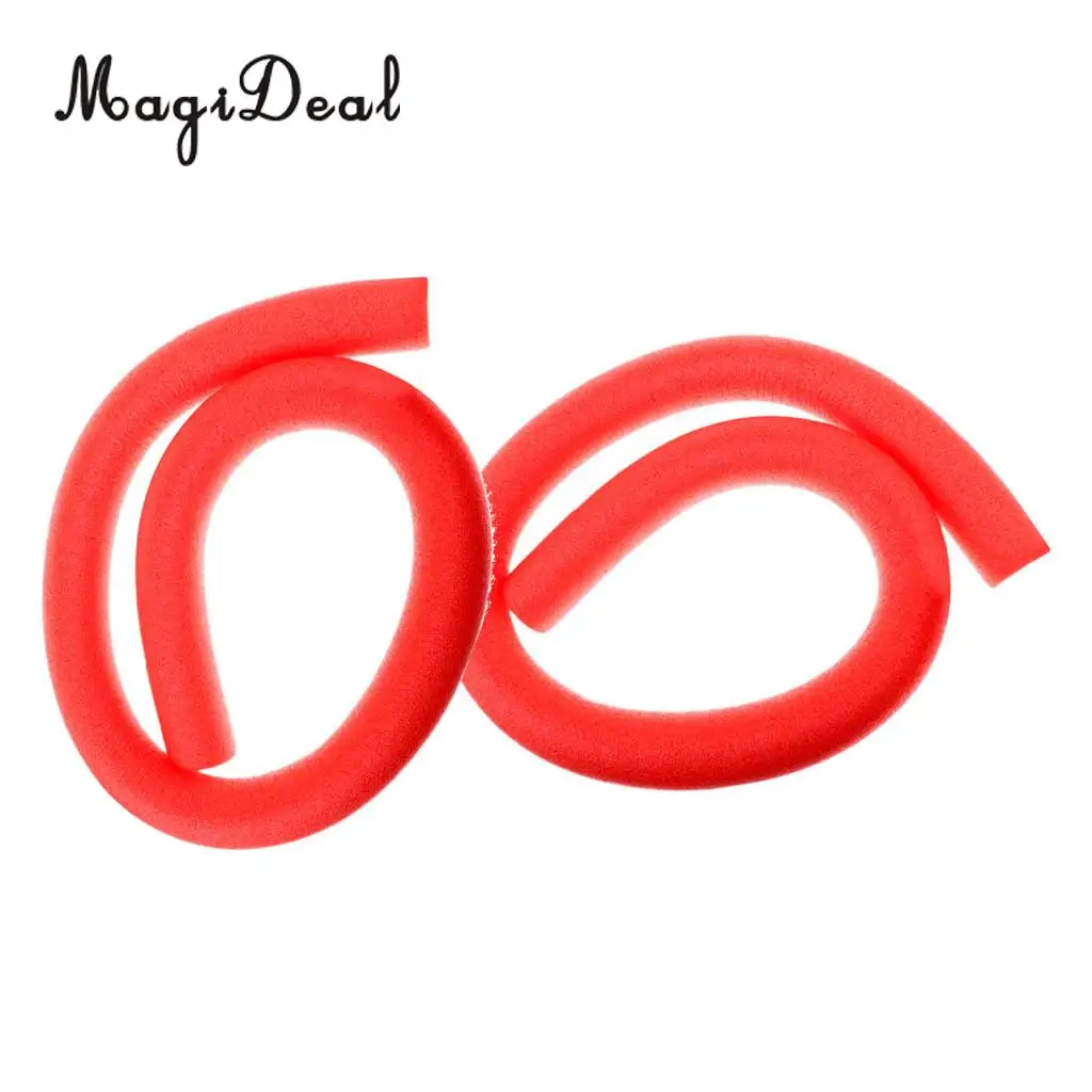 MagiDeal High Quality 2 Pieces Kids Adult Swimming Pool Noodle Hollow Solid Foam Swim Float 6 Colors