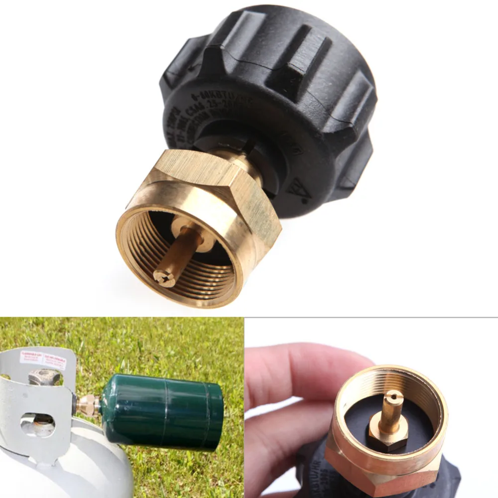 1 LB Gas Propane QCC1 Regulator Valve Propane Refill Adapter Outdoor