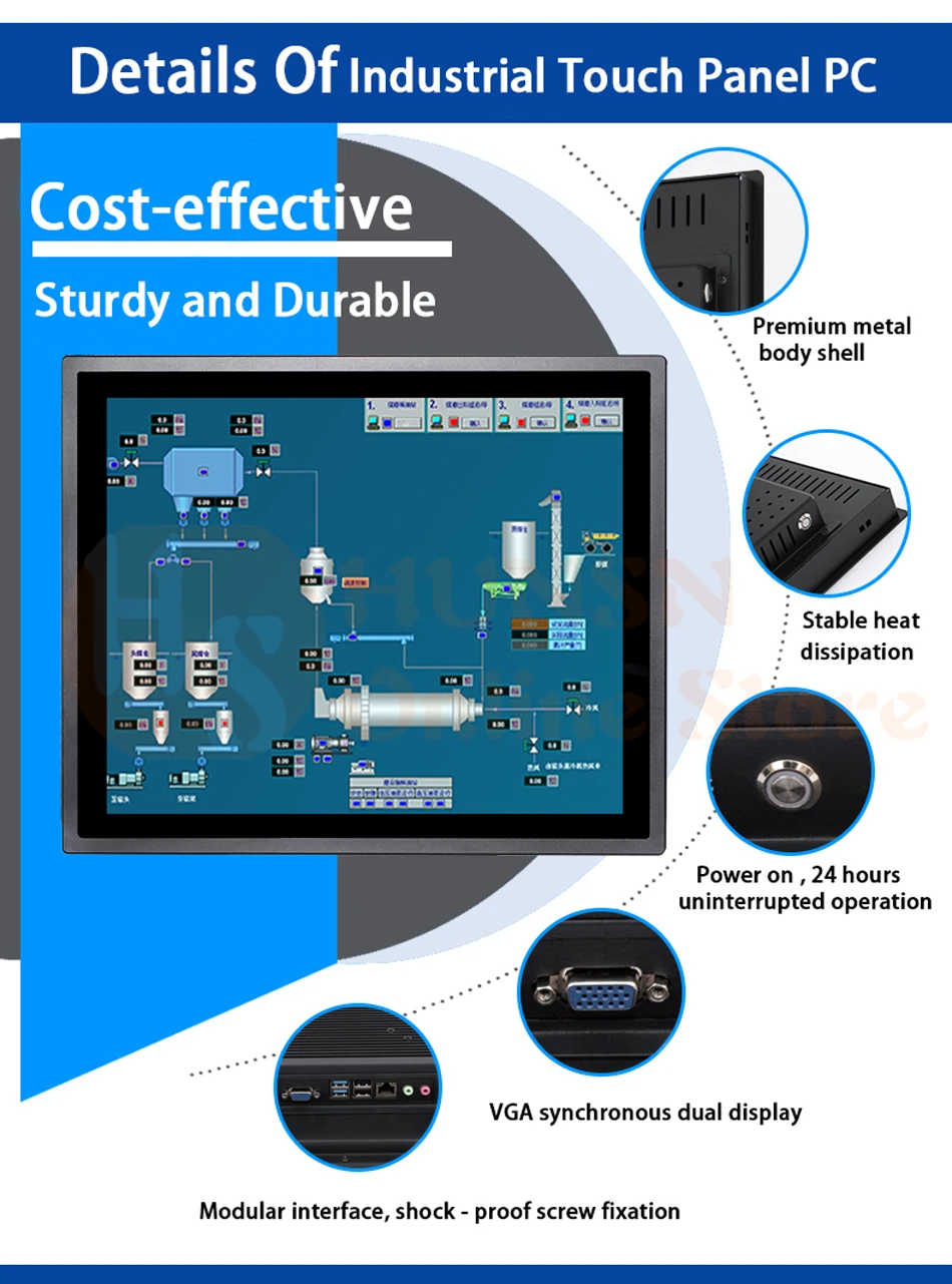 Industrial-Panel-PC-3855U-J1800-J1900-I5-3317U-Intel-Core-I7-HUNSN-WD15-(07)