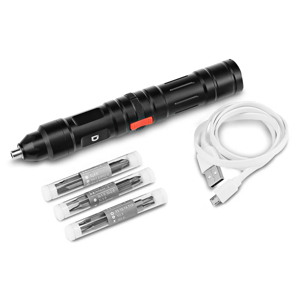 

Mini Electric Screwdriver Smart Gyro Motion Control Cordless Screwdriver Set with Multi Bits LED Light Lithium Battery Operated