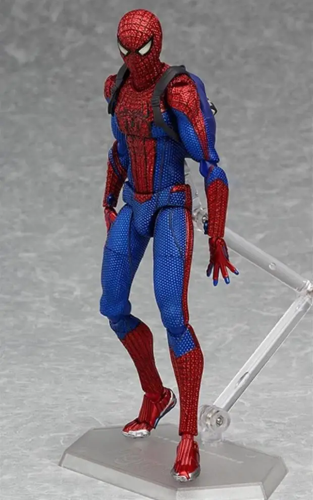 Figma 199 супер герой Marvel Человек паук фигурка удивительная кукла BJD игрушка из ПВХ 15