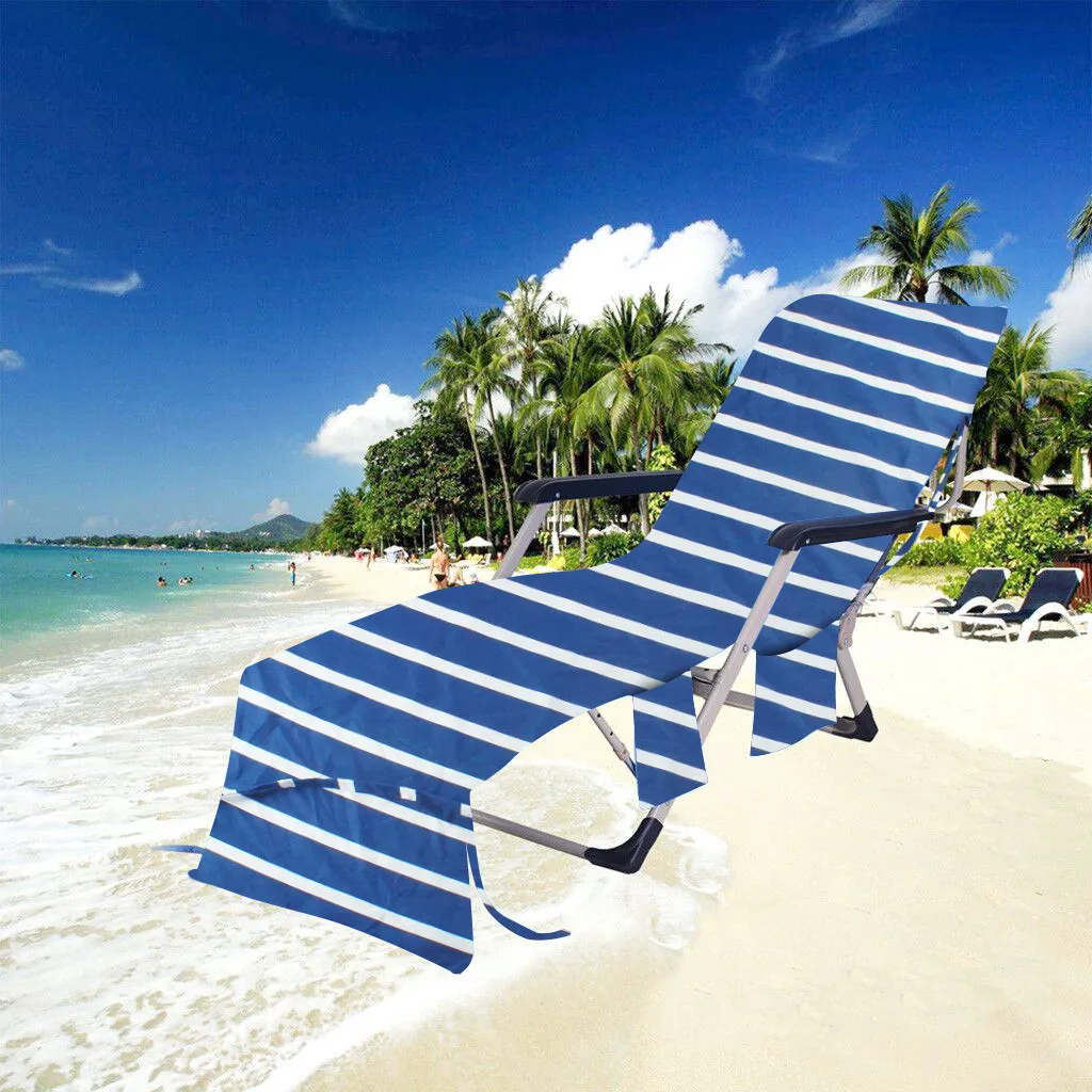 

Chair Beach Towel Chair Cover For Pool transat bain de soleil Sun Lounger Lounge Chairs Sunbathing tools 29.5”x84.6“ #27/5