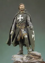 Scale Models 1 32 54mm Knight Hospitaller 1250 54mm figure Historical WWII Resin Model Free Shipping