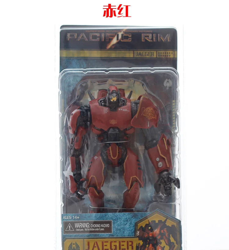 

shipping NECA Pacific Rim CRIMSON TYPHOON China's robot Movable joints Action figure modelo Toy 7.5 " 19 CM MVFG221 toy