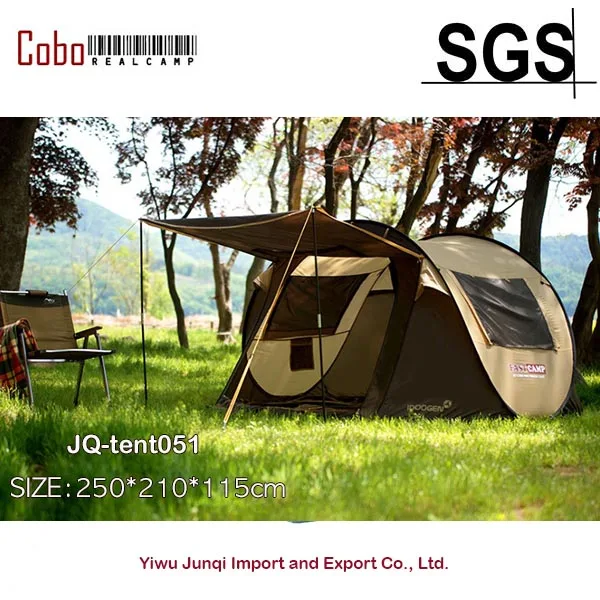 Fastcamp Super Grote 4-5persons-Instant Popup Tent Met Deur Pole Up Vissen Camping Outdoor Familie _ - AliExpress Mobile