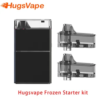 

Hugsvape Frozen Starter kit built-in 2500mah Vape pod kit 5ml cartridges Vaporizer E Cigarette with frozen mesh coil