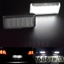 Для Toyota Land Cruiser 120 Prado Land Cruiser 200 Lexus GX470 стайлинга автомобилей, светодио дный белый сзади номерной знак света лампы auto