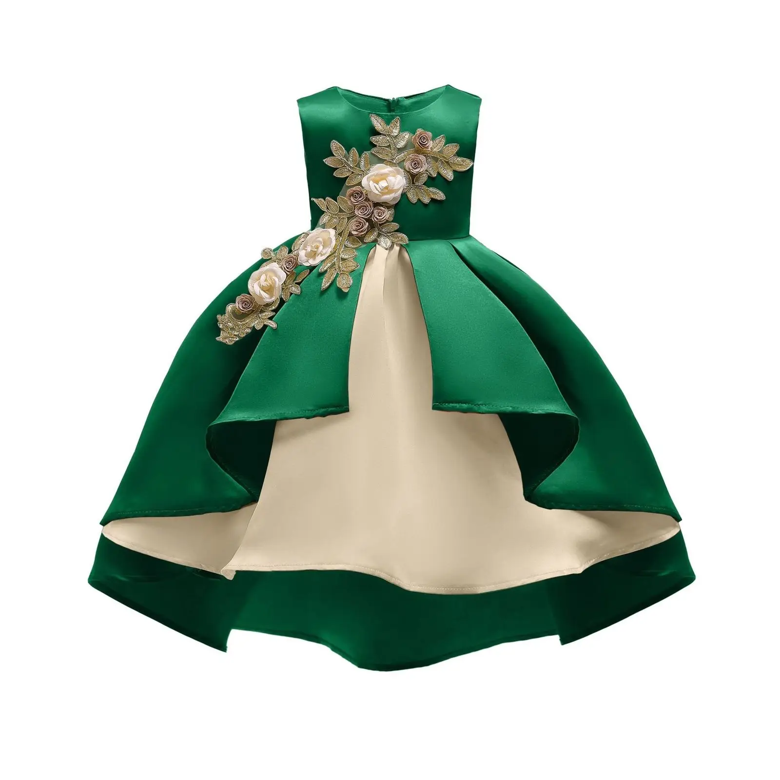 Pudcoco летняя одежда для маленьких девочек праздничная одежда для детей принцессы вечерние свадебное платье-пачка без рукавов в стиле пэчворк модные платье принцессы - Цвет: B