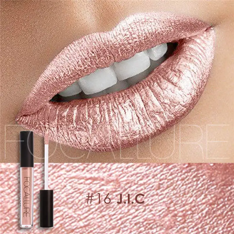 FOCALLURE Lasting Matte Lipstick Waterproof Lip Liquid Pencil Gloss Makeup | Красота и здоровье