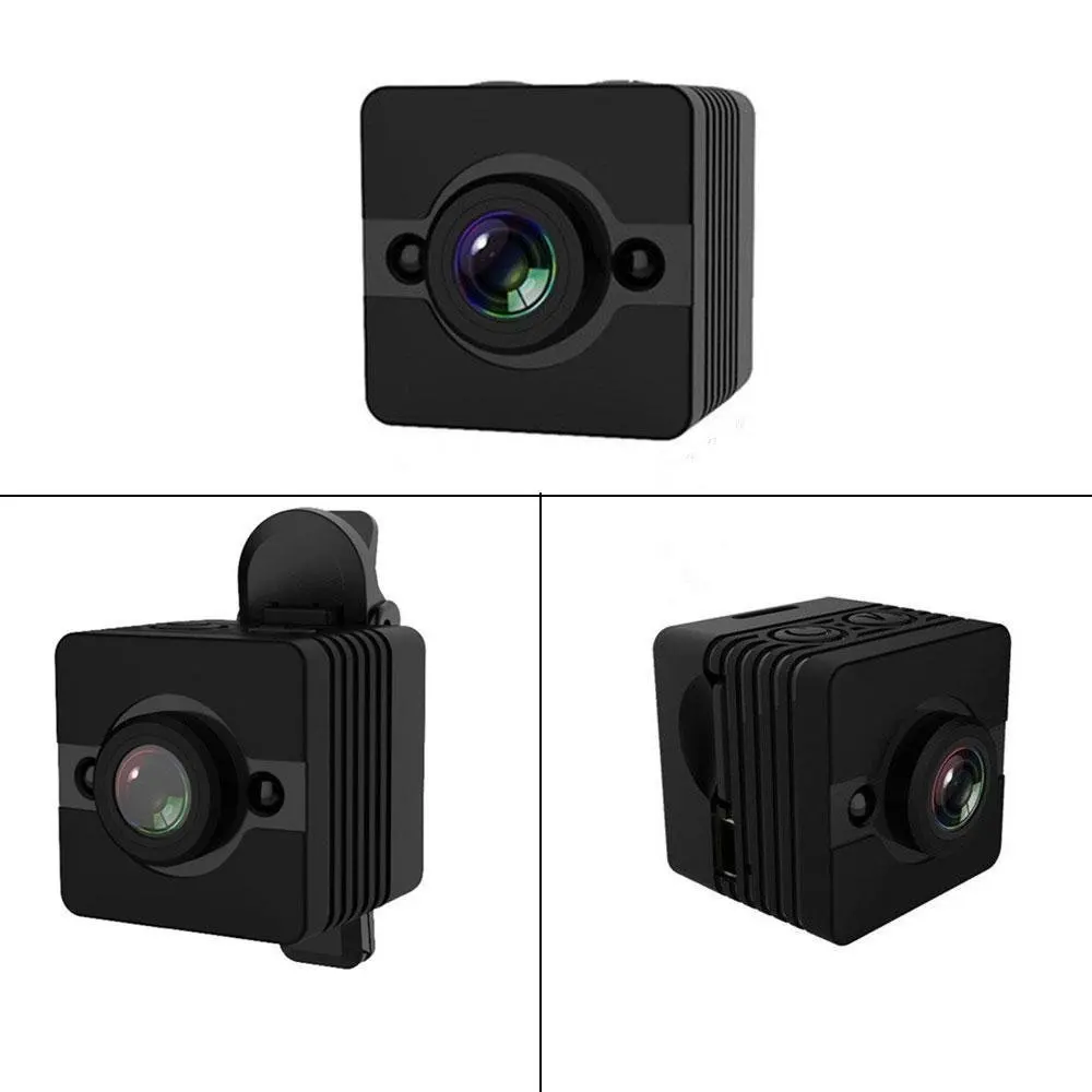 SQ12 мини камера маленькая Espia Full HD 1080 P микро ночного видения видеонаблюдения