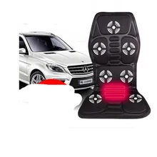 Ультратонкое удобное портативное массажное кресло для спины и шеи Массажер шиацу массажный обогреватель массажер для сиденья автомобиля