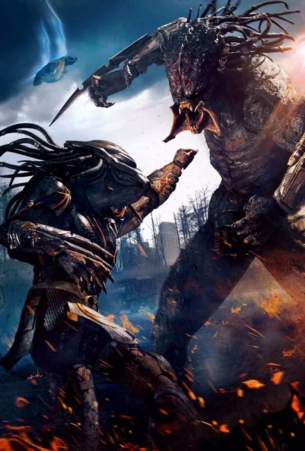 Movie The Predator SILK POSTER Decorative painting Wall 24x36inch | Дом и сад