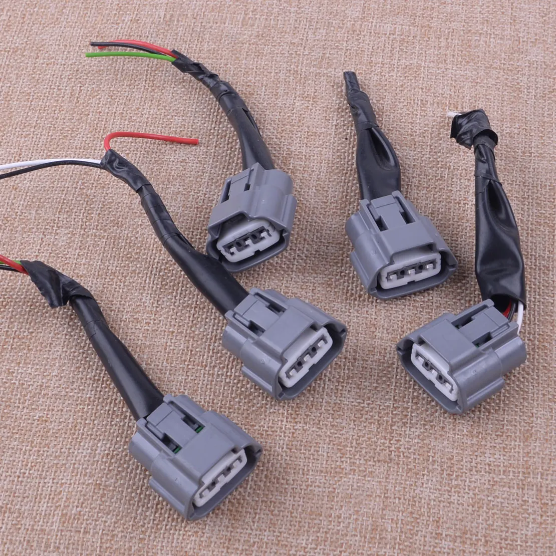 Ignition Coil Pack Wiring Harness Connector Plug 5Pcs Fit For Nissan Altima Sentra X-Trail 2001-2012 ignition control module