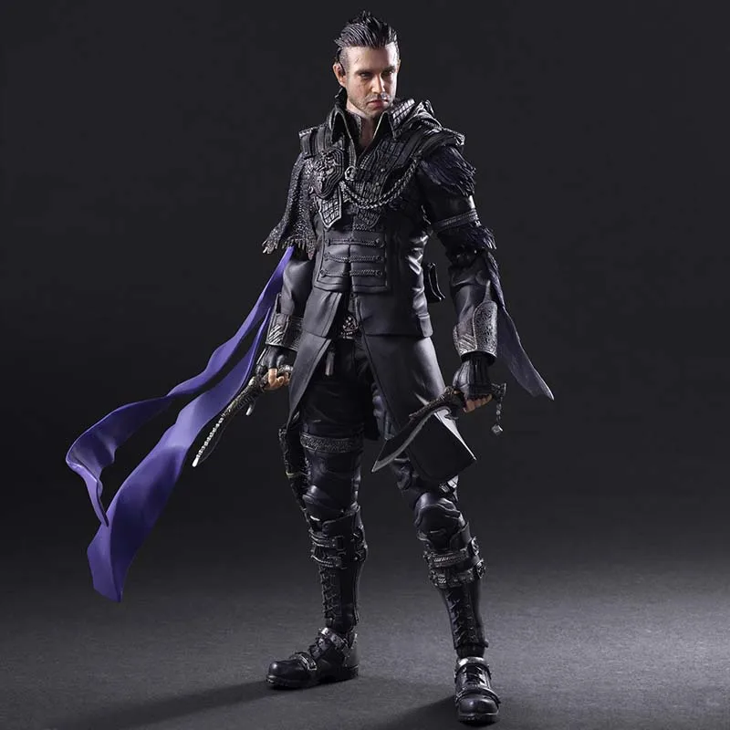 

Free Shipping 10" PA KAI Final Fantasy XV Kingsglaive Nyx Ulric Boxed 26cm PVC Action Figure Collection Model Doll Toys Gift
