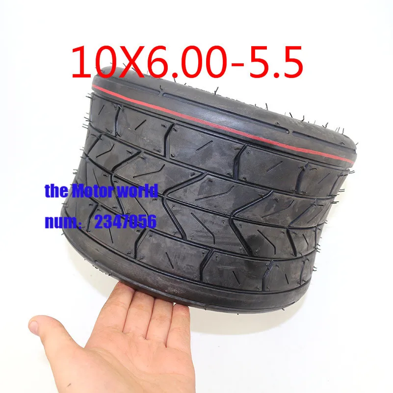 10x6.00-5.5 motorcycle vacuum tires fits motorcycle electric scooters Tubeless and Electric Tricycle Tyre