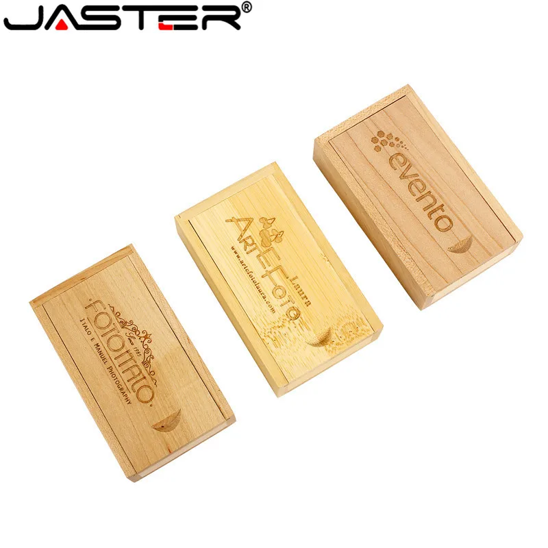 Usb флеш накопитель JASTER деревянный с логотипом клиента 4/8/16/32 ГБ|pendrive 4gb|flash drive memory