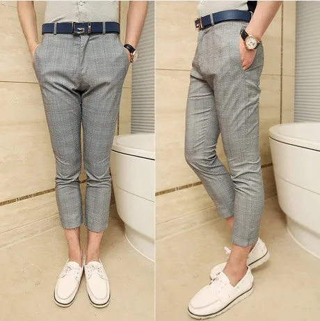 Ankle length pants for men Find men's ankle pants at ShopStyle. Shop the latest collection of men's ankle pants from the most popular stores - all in one place. Skip to Content Uniqlo Men's Ezy Ankle-length Pants (glen Check) $ Get a Sale Alert at Uniqlo Uniqlo Men's Ezy.