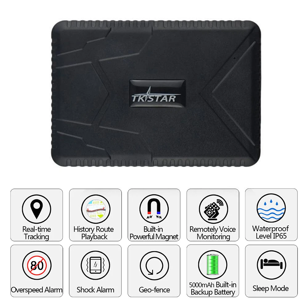 

TK915 Car GPS tracker Waterproof Realtime tracking Builtin Battery GSM Tracking Device with magnet 10000mah long standby