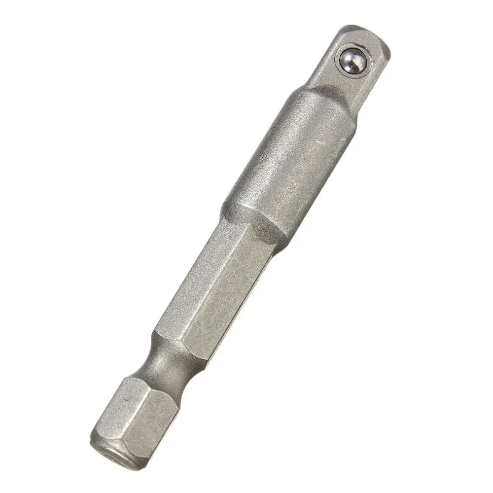 BINOAX 3pcs Chrome Vanadium Steel Socket Adapter Set Hex Shank 1/4