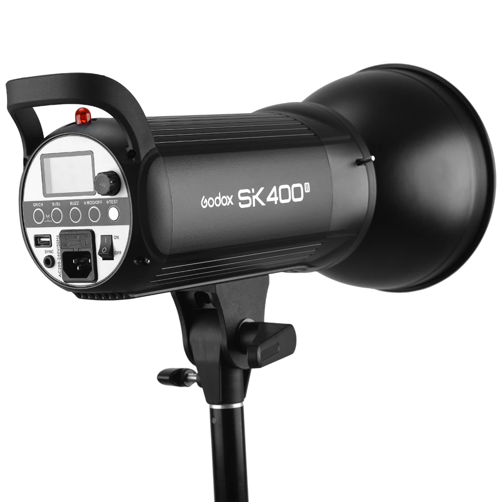 Godox SK400II 400W 400WS GN65 профессиональная студийная вспышка светильник мерцающий светильник ing со встроенной системой Godox 2,4G Беспроводной X Системы