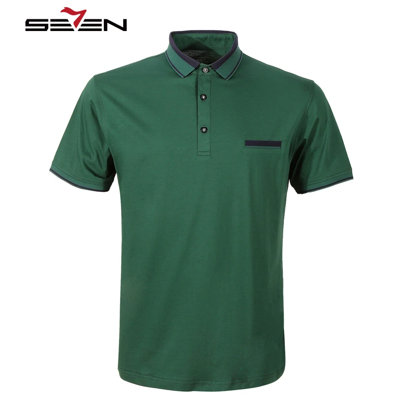 Seven7 Famous Brand New Summer Men Polo Shirts Casual Fashion Classic