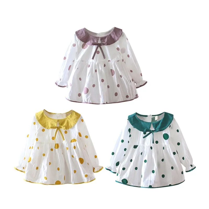 

BabyKids Girl Dresses Toddler girl Dress BabyCotton Long Sleeve Princess Dress Spring AutumnY M